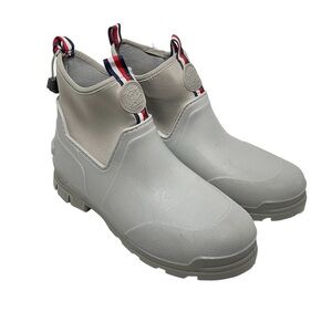 Tommy Hilfiger Gray Retro Ankle Rain Booties